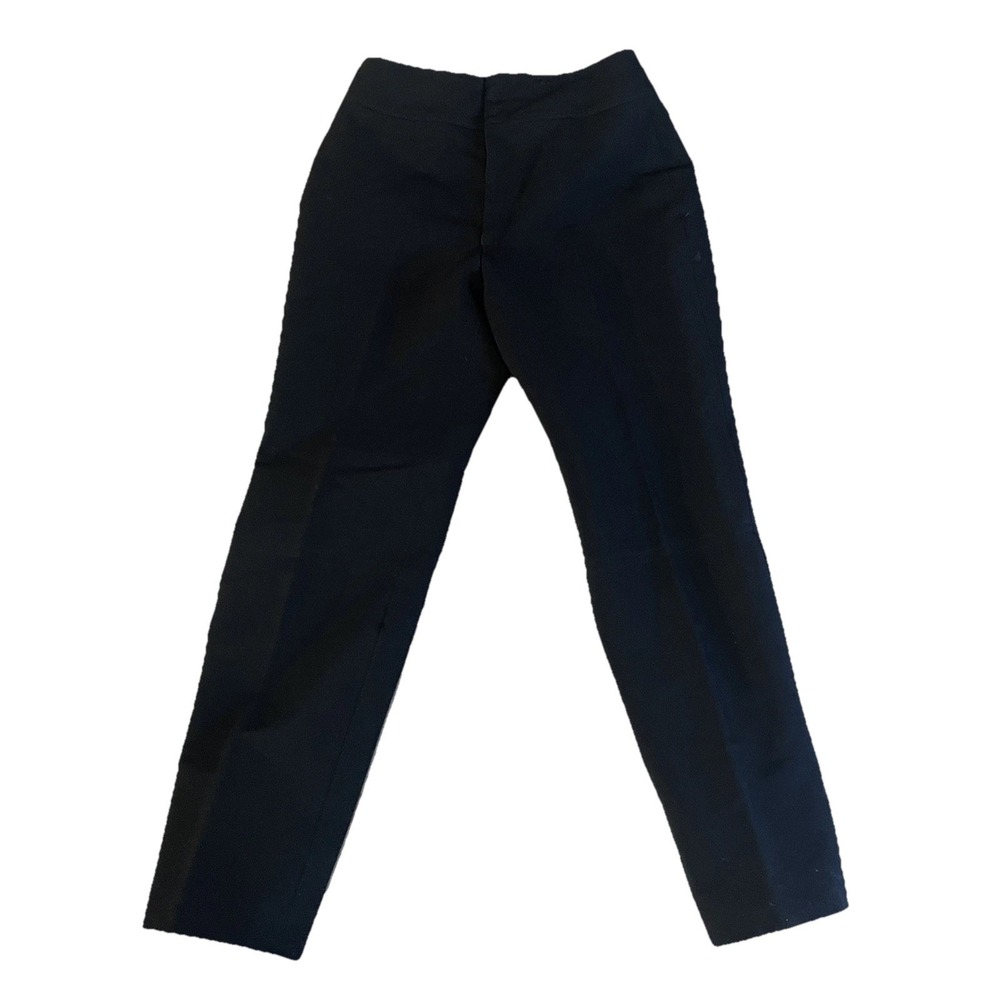 Vintage Bogner 10S Short Black Ski Pants Mesh‎ Stirrups Heavyweight Wool 26" W